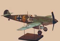 Messerschmitt 109 de aluminio