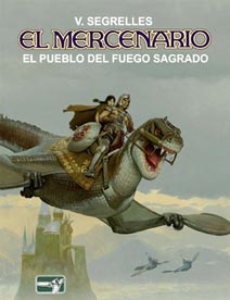 Cubierta El Mercenario 1: El pueblo del fuego sagrado